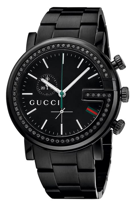 black diamond gucci watch.